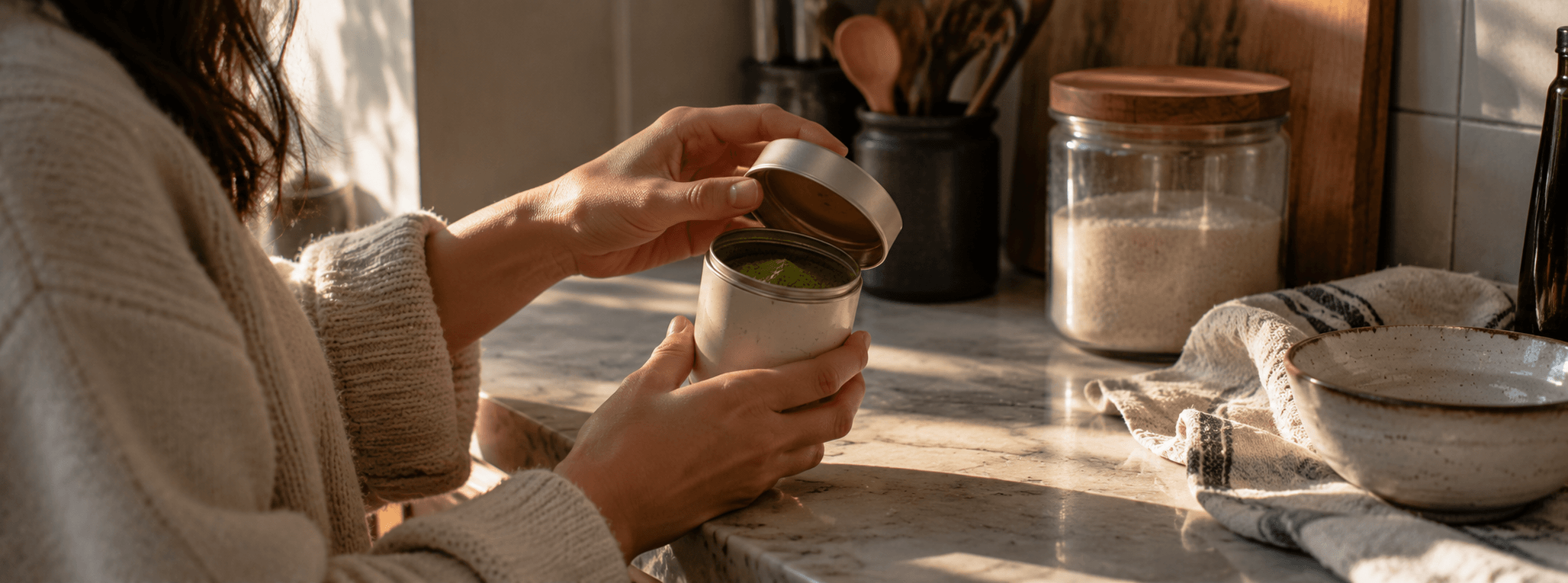Conserver son matcha : frigo, DDM, oxydation — le guide complet